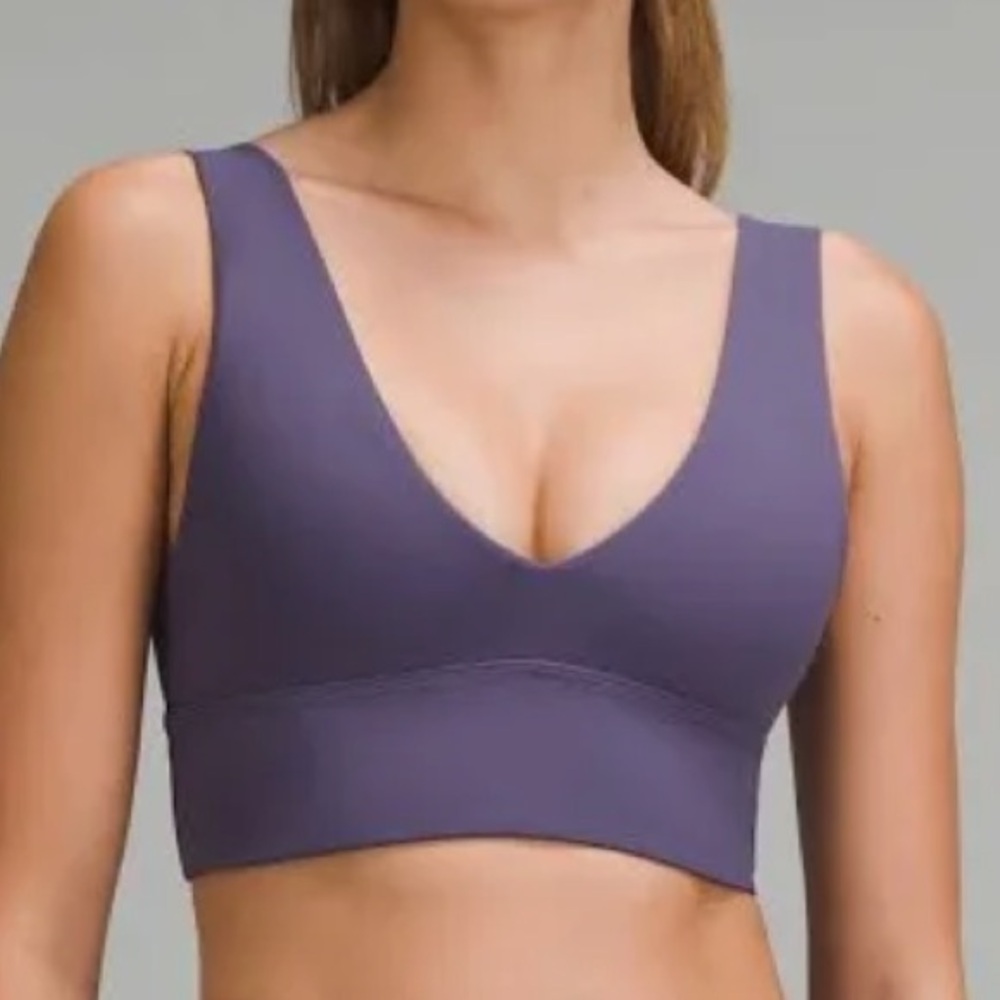 Lululemon Align V-Neck Bra with Light Support in Moonlight